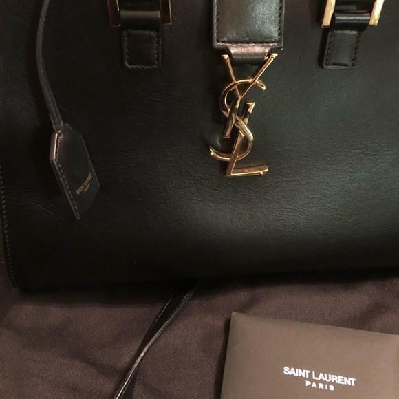Yves Saint Laurent Baby Cabas bag- Black - Picture 3 of 5